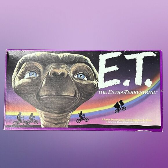 NEW Vintage 1982 E.t. Extraterrestrial Parker Brothers Board Game No 157 Open Bo - Picture 9 of 10